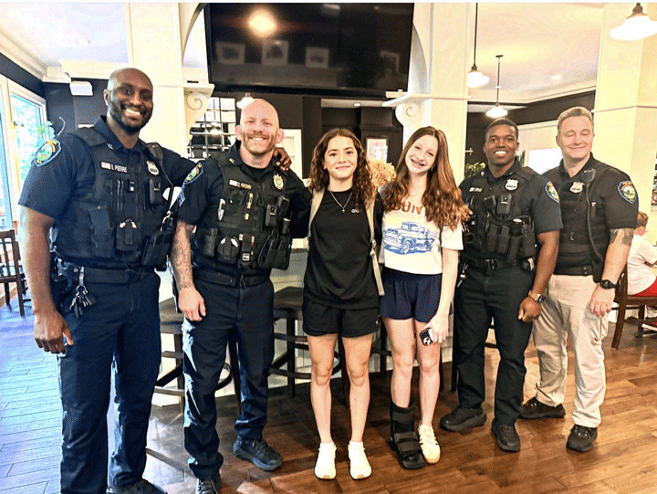 Mountain Lakes Students Connect with Police During Special Breakfast Program