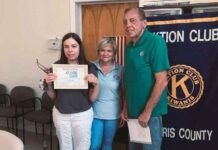 Sarah Cotreau Sworn In As Treasurer of Aktion Club Morris County