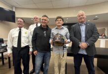 Boris Risteski Sworn In as Jefferson Township Firefighter