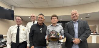 Boris Risteski Sworn In as Jefferson Township Firefighter