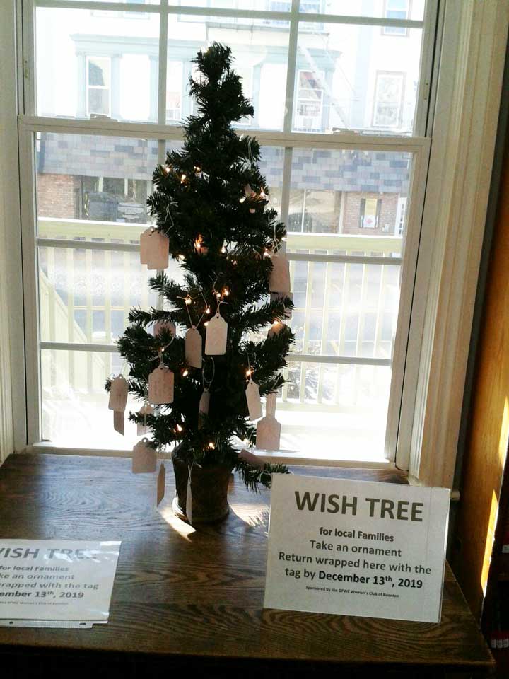 Wish Trees set up to support local families in Boonton and St. Clare's