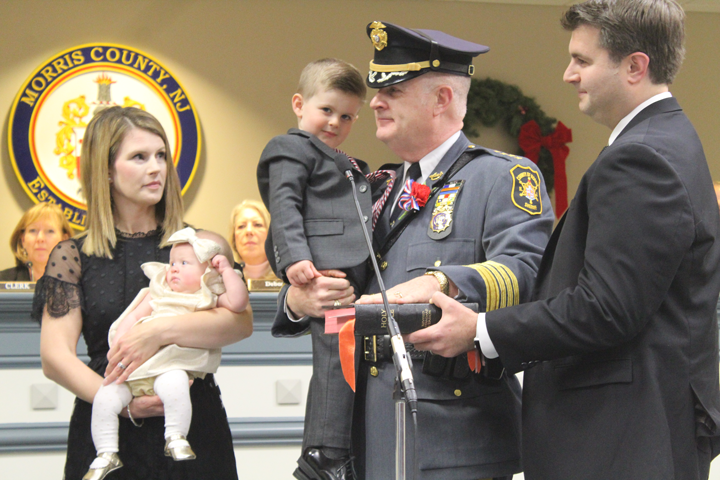 Sheriff Gannon takes oath of office for second term - Morris Focus